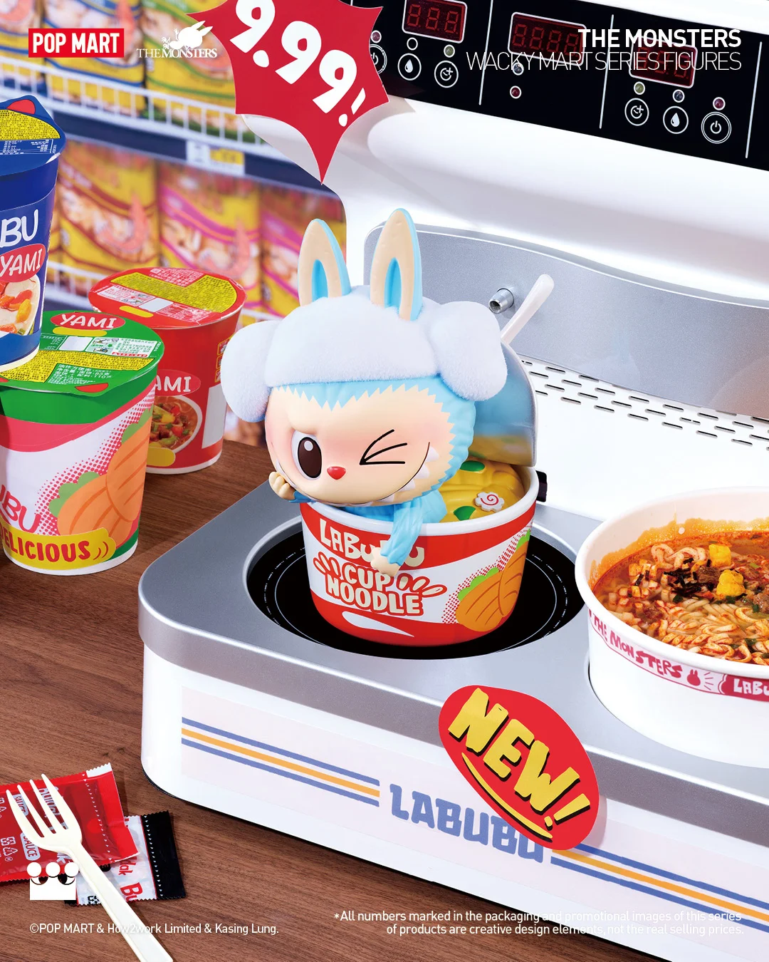 The Monsters (Labubu) Wacky Mart Series